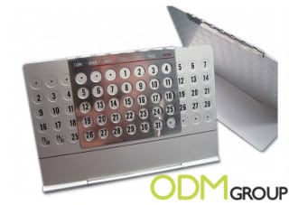 Brilliant idea - Customized Aluminium Calendar