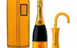Promotional Champagne Suit bag by Veuve Clicquot