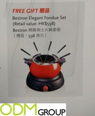 Customized Fondue Set