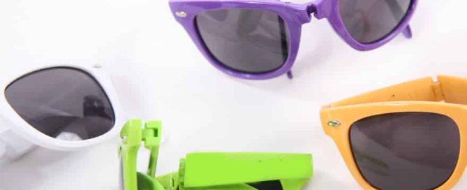 Exclusive foldable sunglasses for summer promotions