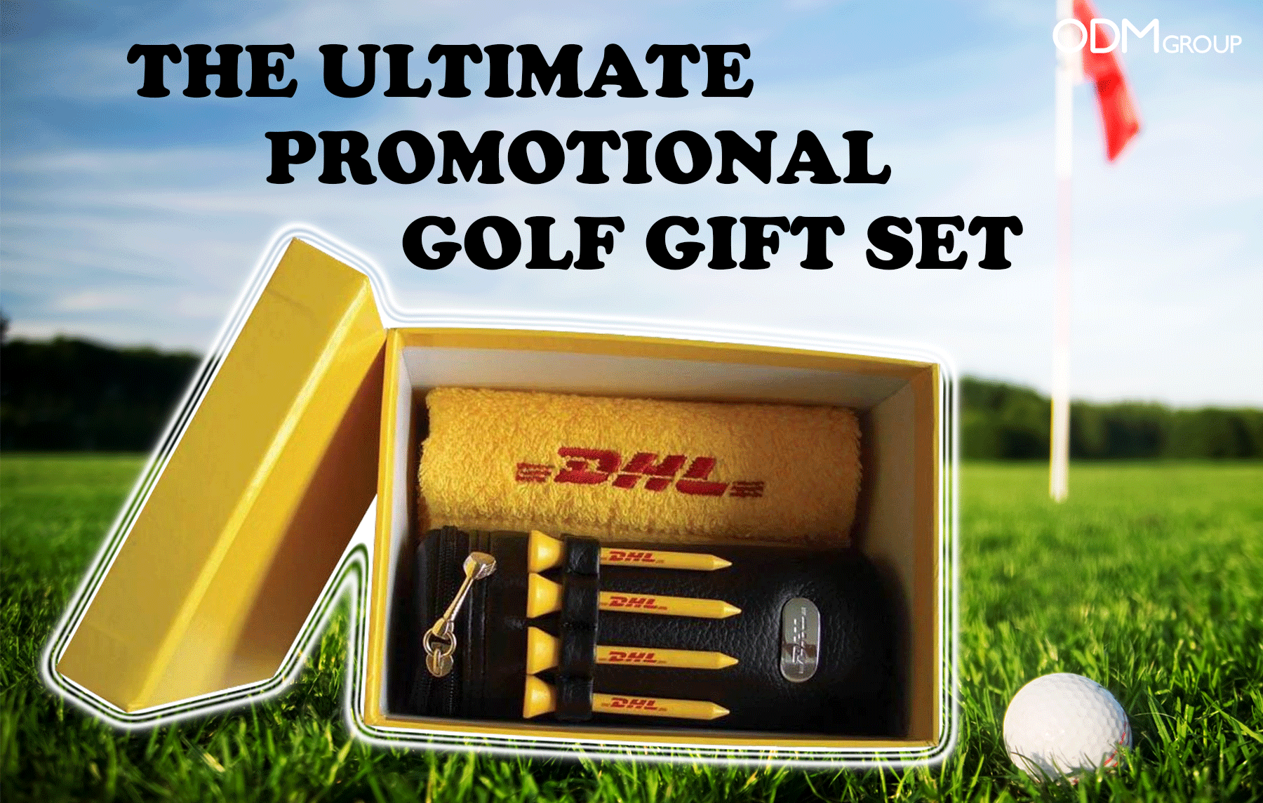 DHL Promotional Golf Gift Set