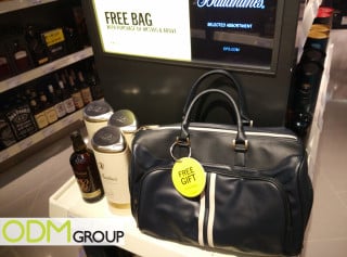 Promo Gift Bag at Hong Kong Airport