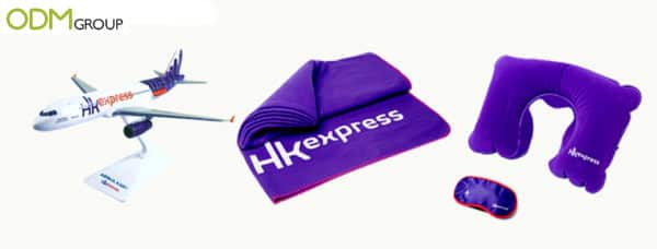 Inflight merchandise by HK Express Airline