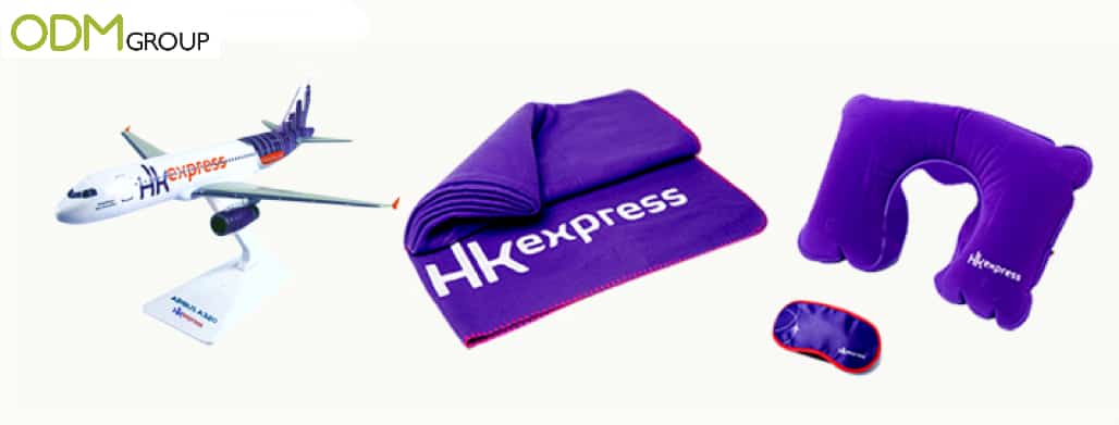 Inflight merchandise by HK Express Airline Inflight merchandise by HK Express Airline
