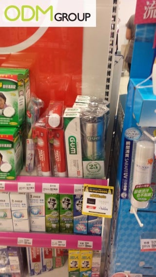 Toothpaste Marketing: Flask As An On Pack Gift by Sunstar Gum