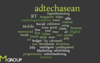 Event tracking on Twitter: Adtech Asean 2015