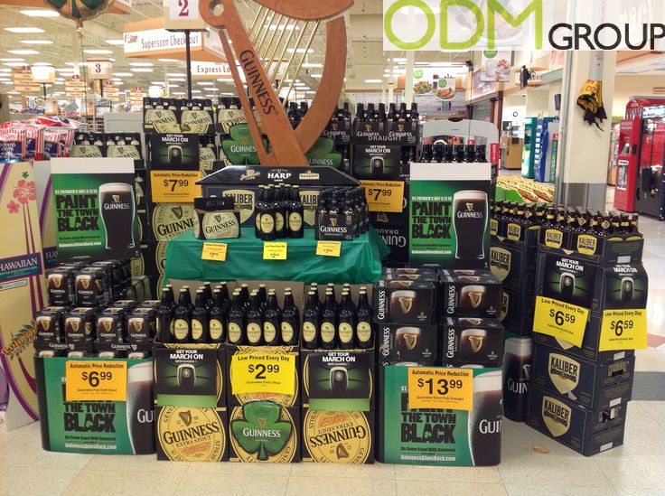 Creative Beer In-Store Display