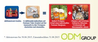 Free personalized glass campaign by Paulaner