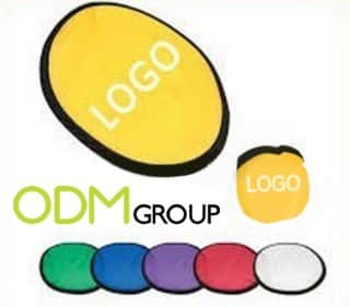 Branded water Frisbee as promotional product