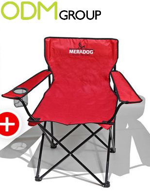 Camping chairs as redemption gift