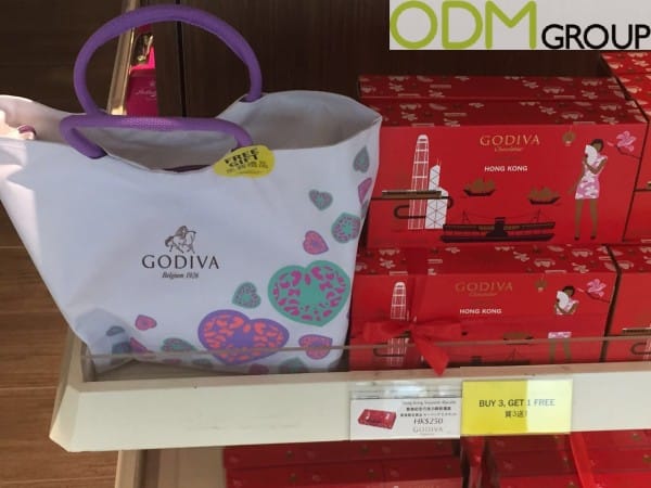 Fantastic Advertising Product: Godiva Bag