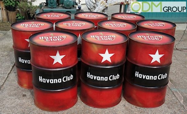 Advertising Product for Drink Companies - Branded Barrels
