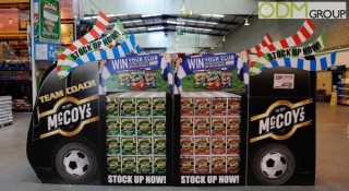 McCoy’s runs Massive Marketing Campaign with In-Store Display