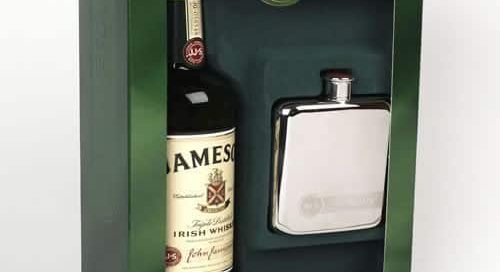 Jameson Branded Flask as Gift with Purchase