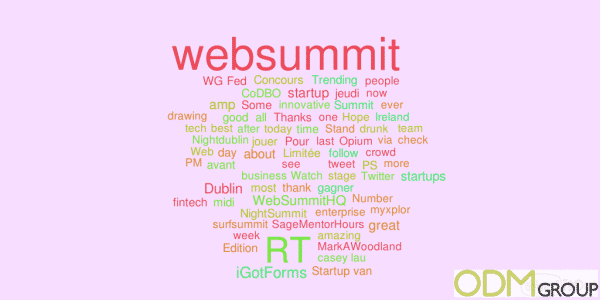 Event tracking on Twitter Web Summit #Websummit