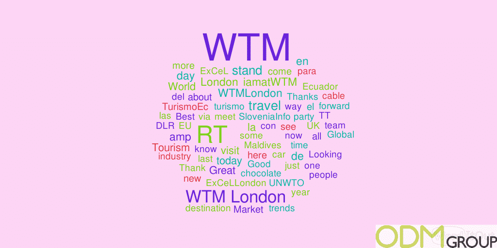 Event tracking on Twitter World Travel Market #WTM15