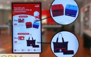 Free Gift With Purchase: Singtel Mobile