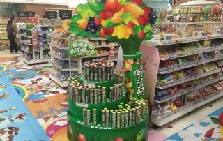 Awesome In Store Display by Nestle Frutips