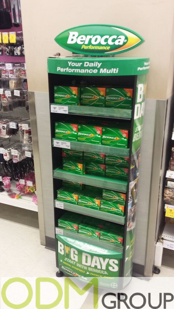 In Store Display - How to stand out in store by Berocca