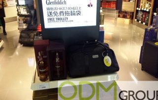Promotional Display - Marketing by Glenfiddich and The Glenlivet