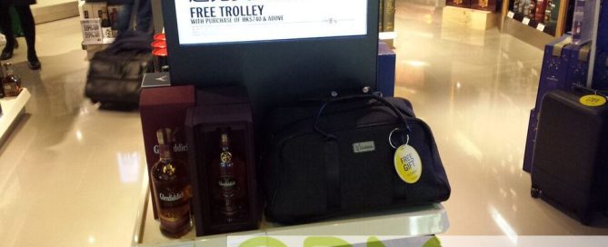 Promotional Display - Marketing by Glenfiddich and The Glenlivet