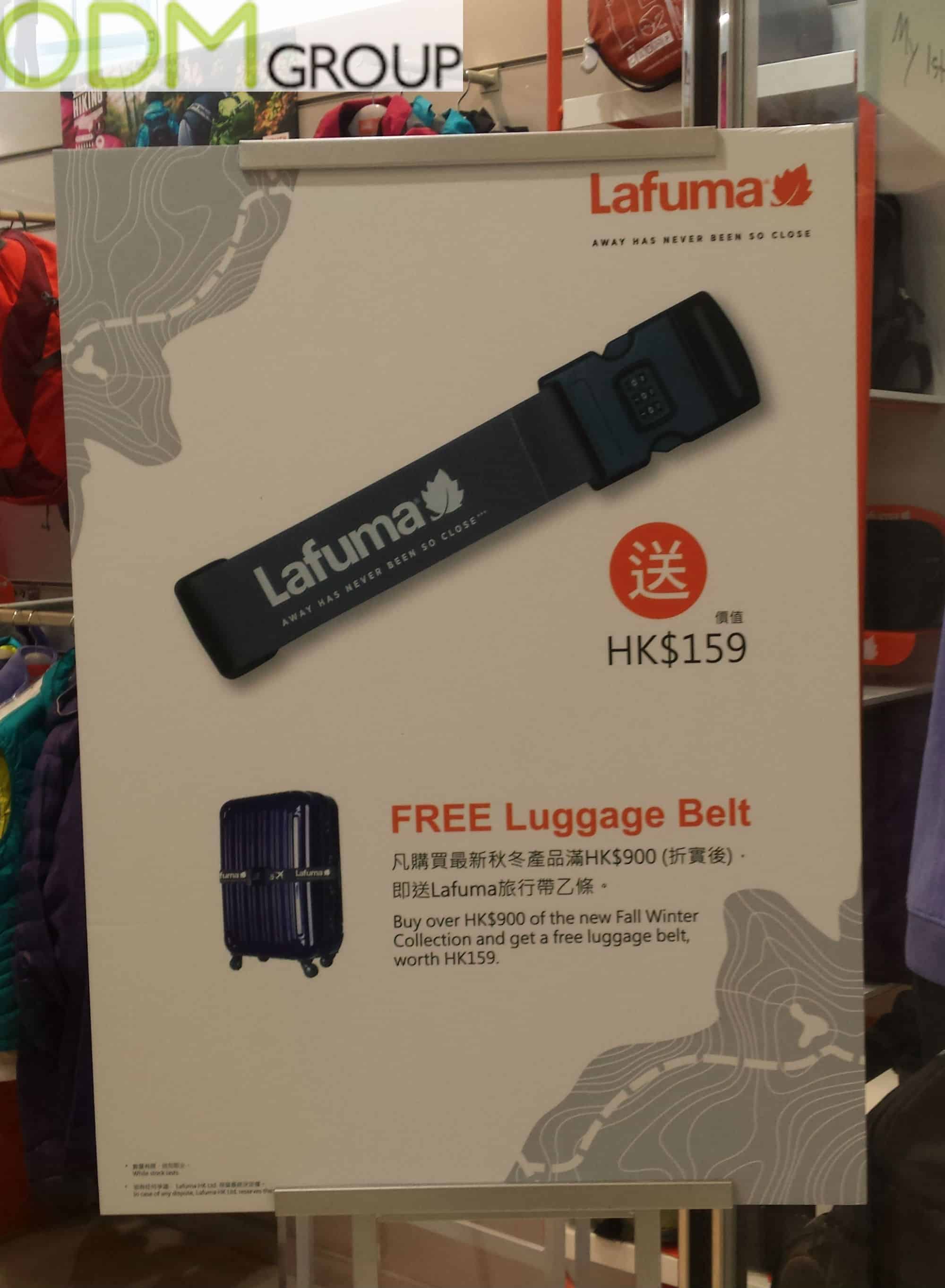 Travel Promotional Products: Lafuma Free Luggage Belt