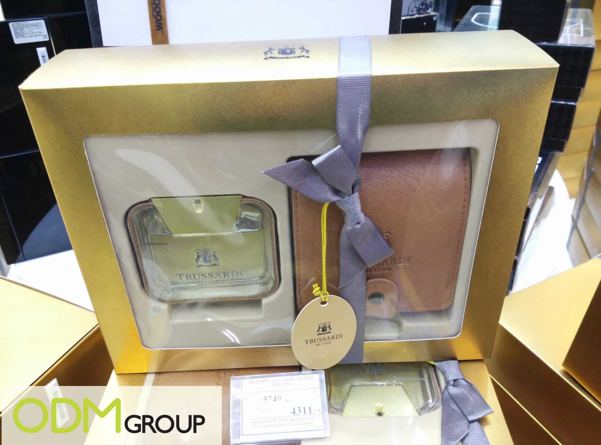 Gift Set by Trussardi Russia: Branded Wallet and Leather Case