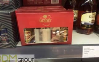 Branded Flask On Pack Promotion by Grants