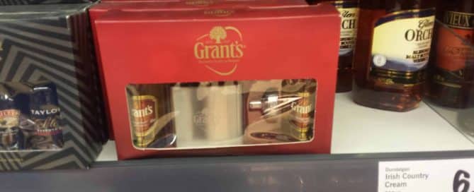 Branded Flask On Pack Promotion by Grants