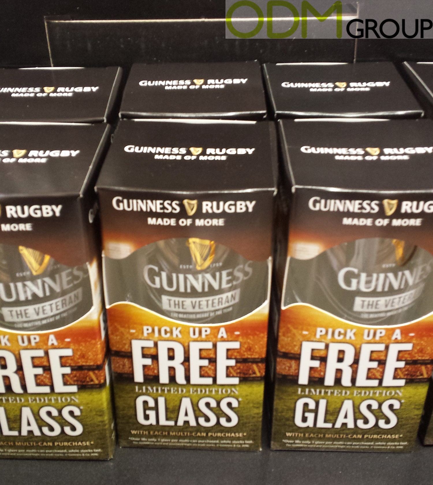 Free Glass by Guinness - Rugby World Cup Promotion