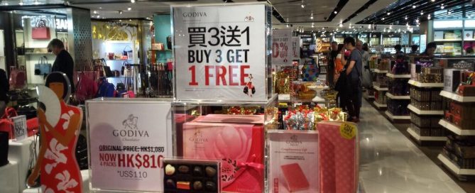 Promotional Display - Effective marketing by Godiva