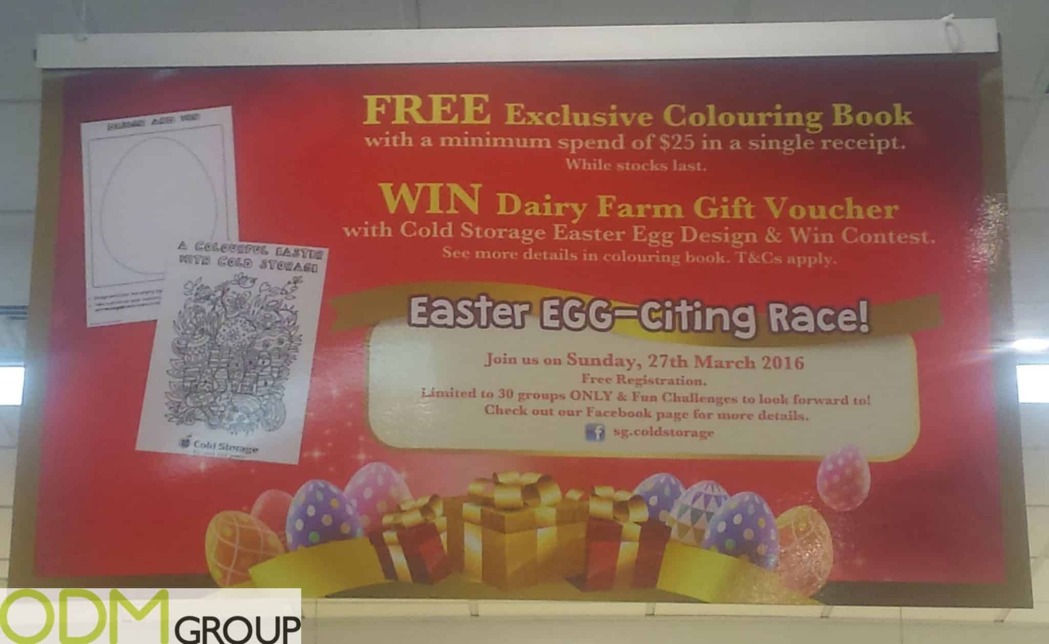 Easter Promotion - Free Gift and Chances to Win Egg Contests 
