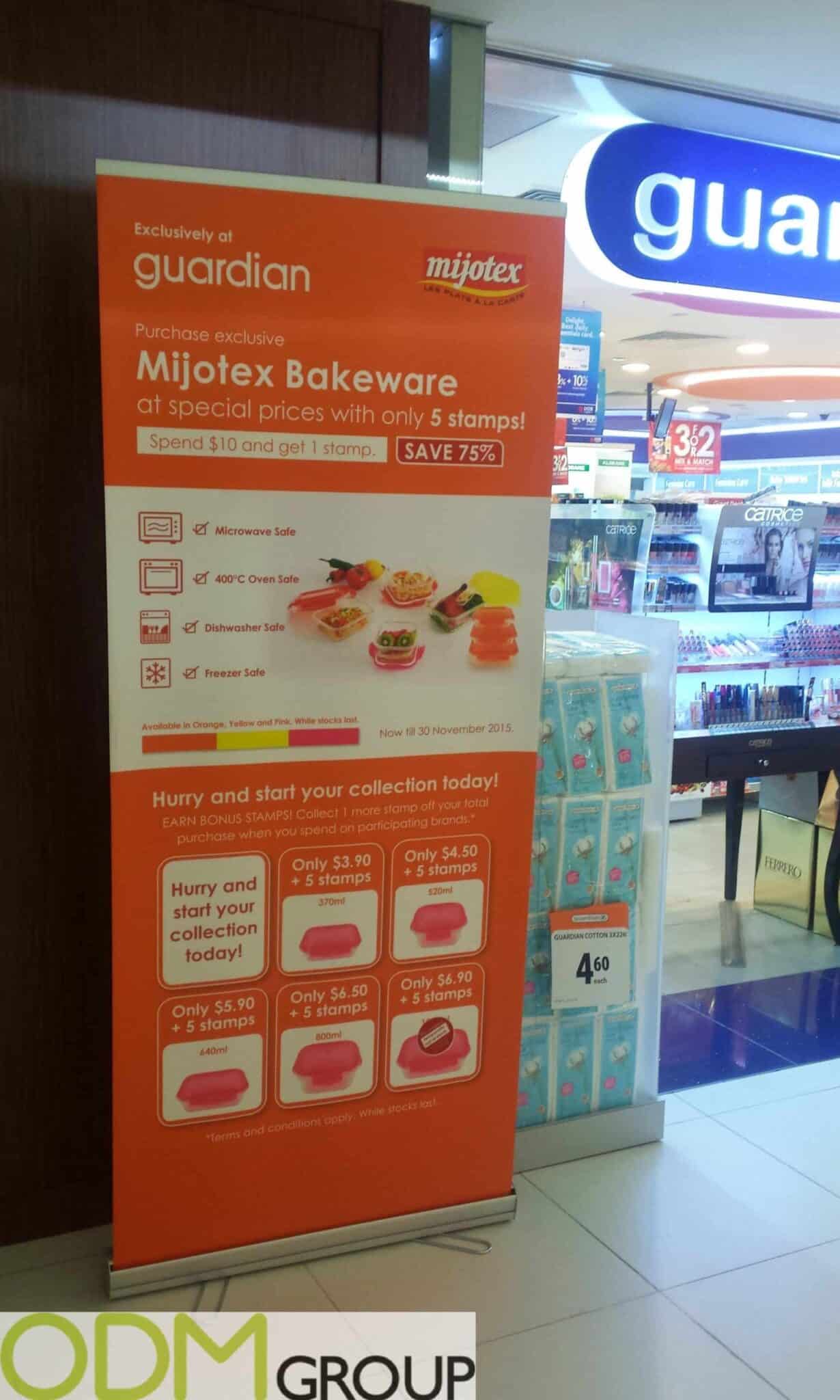 Guardian On-Premise Display for Mijotex Bakeware
