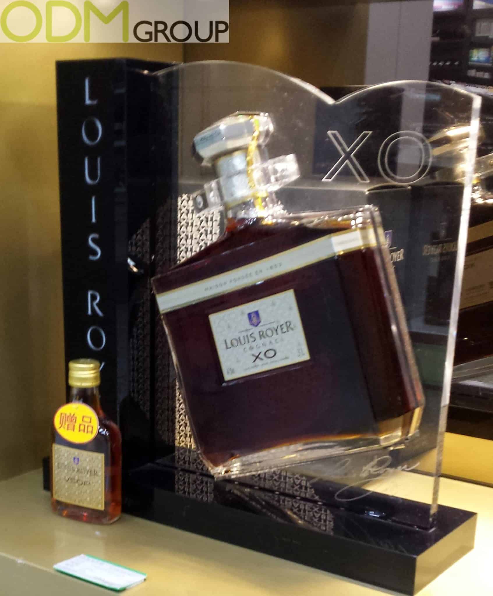 In-Store-Display-Cognac-Bottle-by-Louis-Royer-