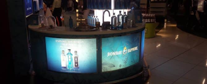 LED In-store Display- By Bombay Sapphire