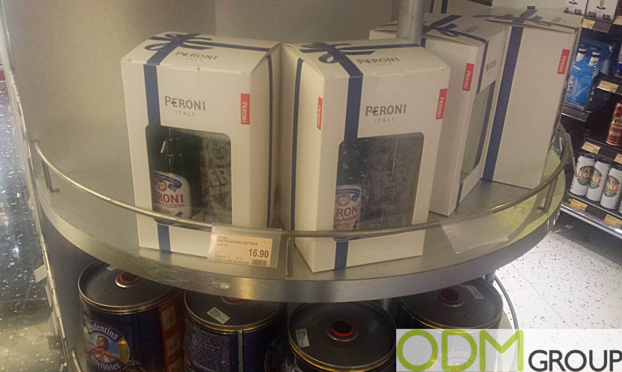Peroni In-pack Promotion Offers Free Promo Glass