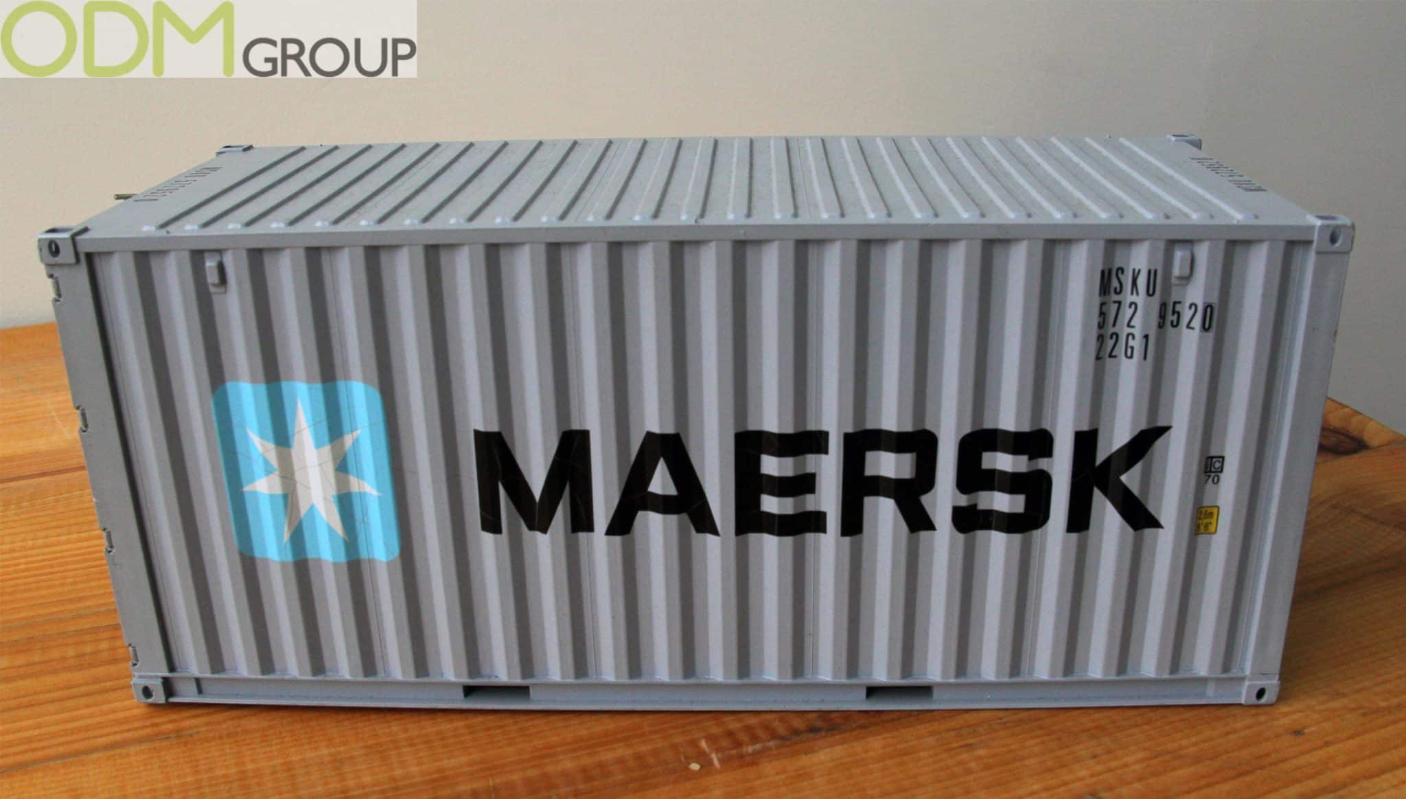 Promotional Shipping Container Models Metal and Plastic