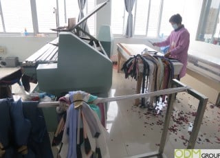 Tie Factory Visit Manufacturing in China