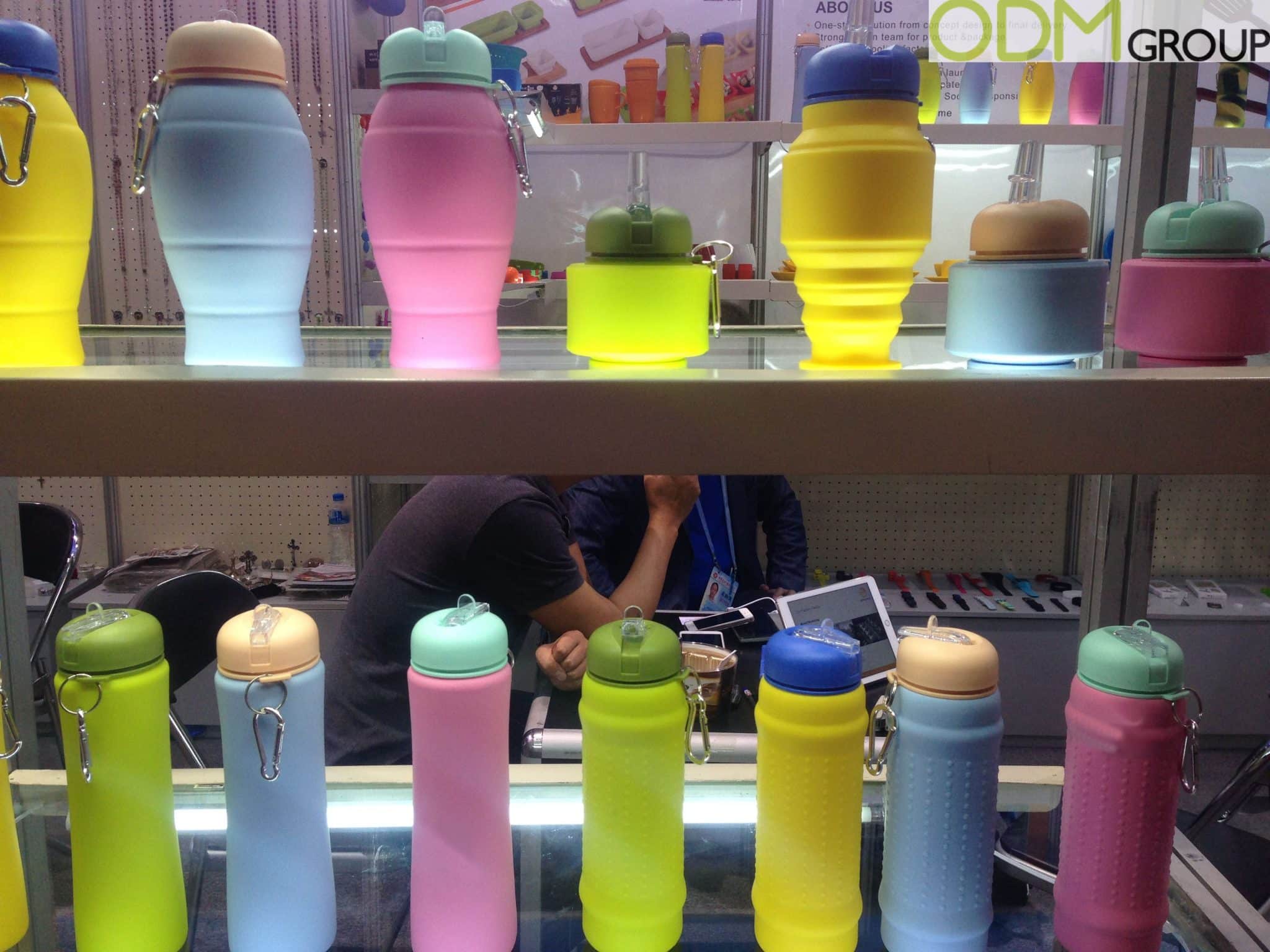 Innovative Product Ideas for Water - Collapsible Silicone Bottles 