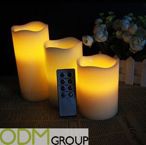 Promotional Candle Light with LED Function