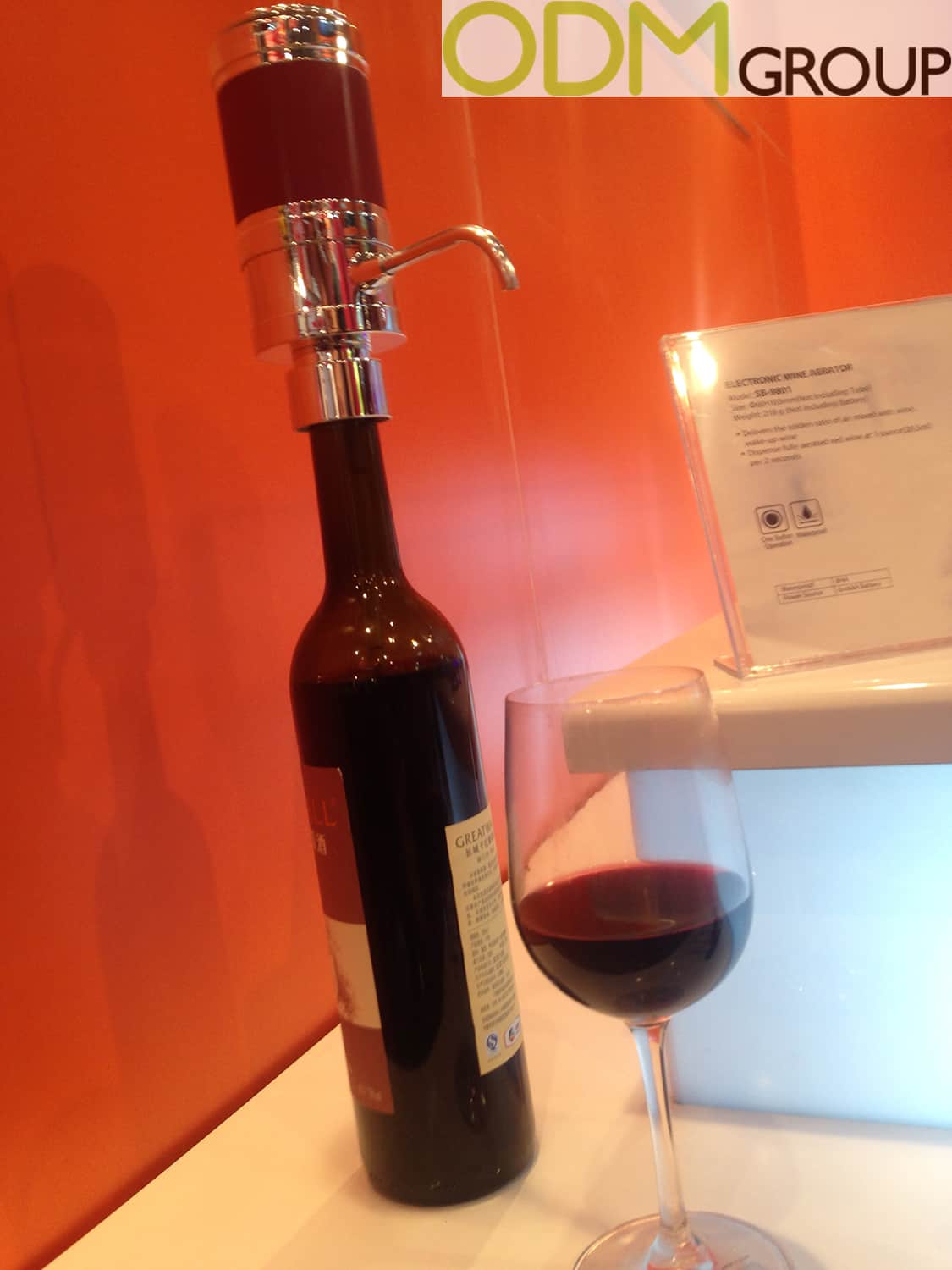 Branded Wine Aerator - Exclusive Wine Promotions