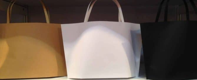 Creative Promo Packaging Idea - Paper Shaped Handbags