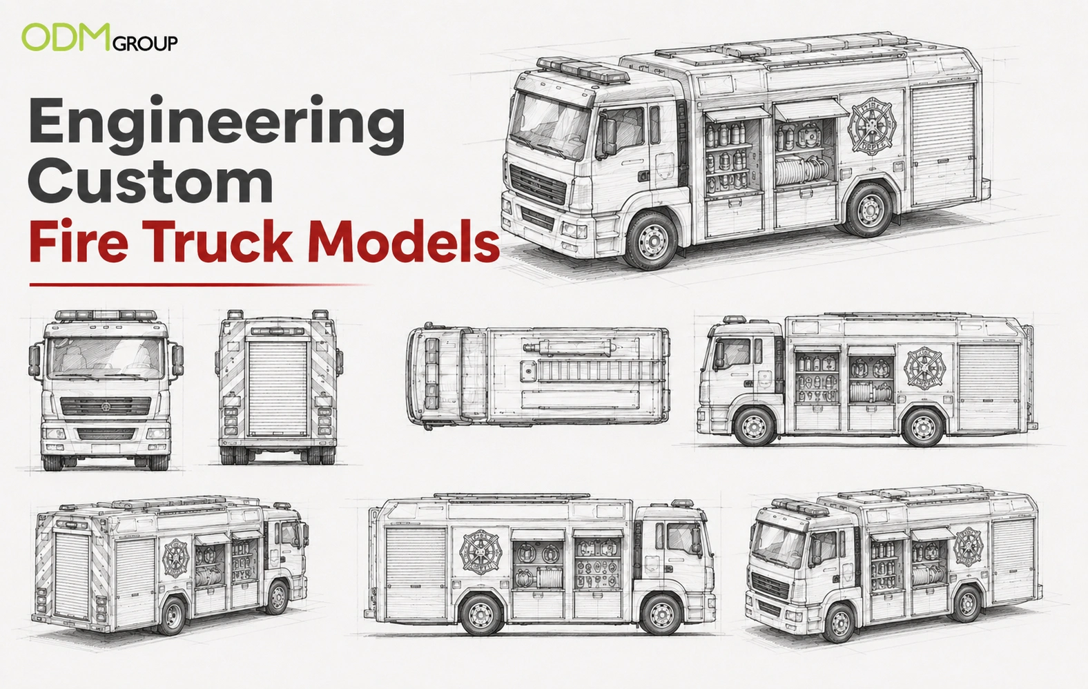 Engineering Custom Fire Truck Models