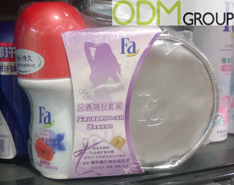 On Pack Promo Idea - Fa Limited Edition Bag