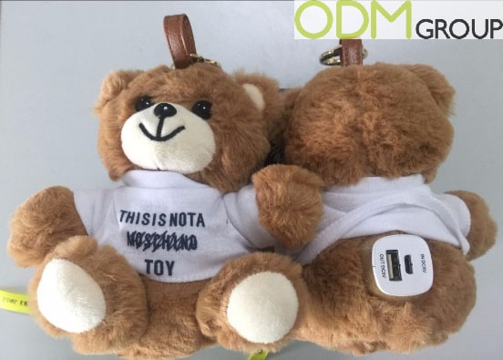 Promo Power Bank Idea - Charging Teddy Bear