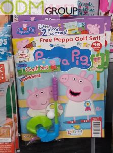 Covermount Gifts - Golf Set Toy from Peppa Pig