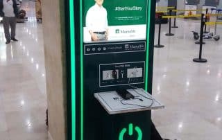Custom Charging Station for Increased Brand Exposure
