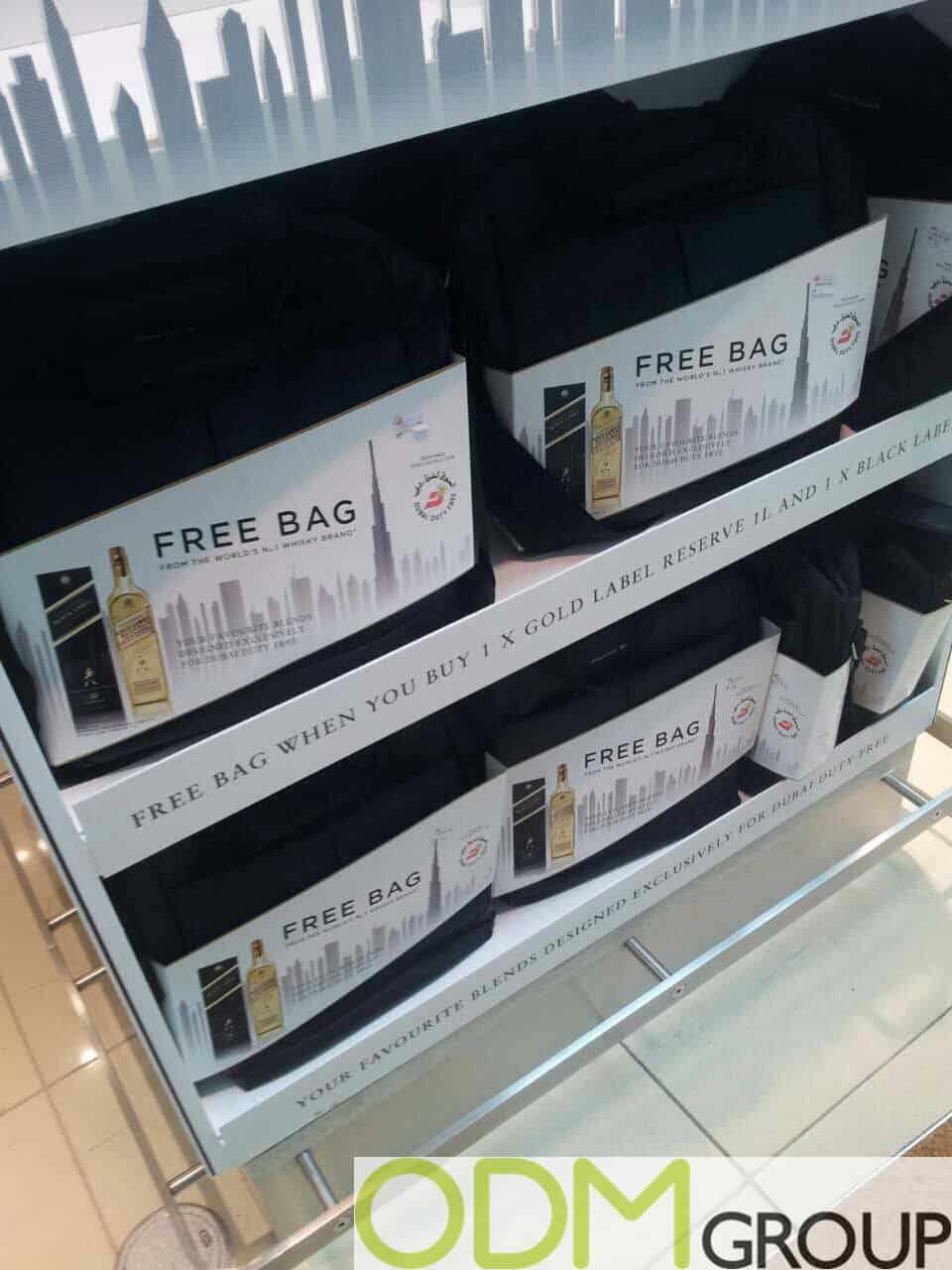 Drinks Marketing - Promo Bag by Johnny Walker
