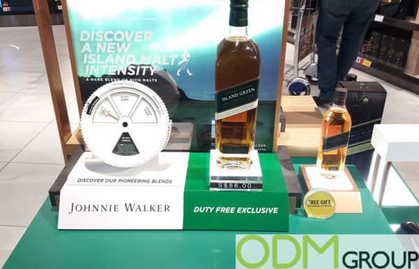 Duty Free Brand Promotion - Johnnie Walker Stand
