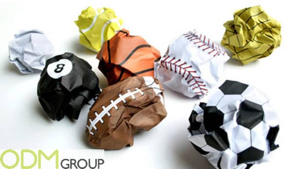New Sports Marketing Idea - Sport Balls Notebook